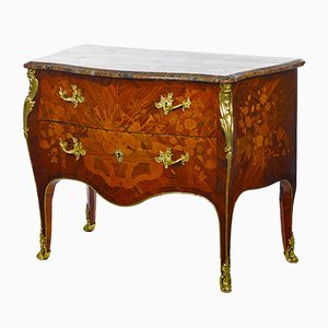 Antique Louis XV Marquetry Commode