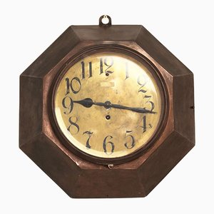 Large Antique Wall Clock by Adolf Loos