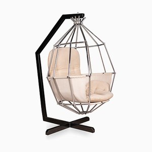 Vintage Parrot Cage Chair from Ib Arberg, 1970s