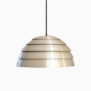 Mid-Century Swedish Chrome Pendant Lamp by Hans-Agne Jakobsson for Markaryd, 1960s