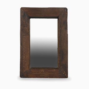 Small Wooden Mirror