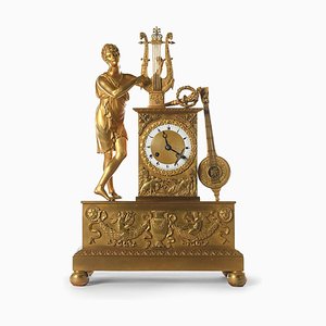 Horloge en Bronze Doré
