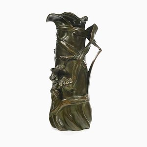 Jugendstil Bronze Vase