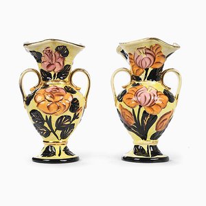 Vasi con fiori in ceramica di Vallauris, set di 2