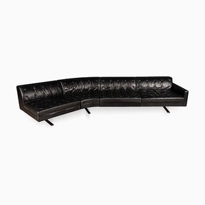 Italienisches 3-Sitzer Leder Sofa von Jean-Marie Massaud für Poltrona Frau