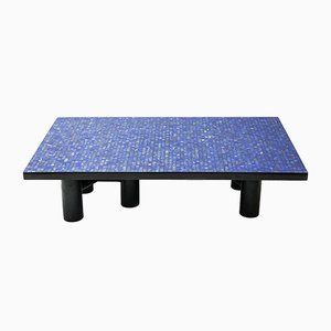 Vintage Model Lapis Lazuli Coffee Table by Etienne Allemeersch