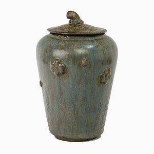Lidded Jar by Arne Bang, 1930s