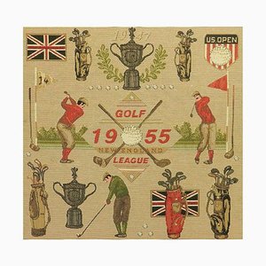 Tapisserie Golf US New England League Commemorative, 1950s