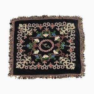 Antique Bohemian Hand-Stitched Embroidered Cover
