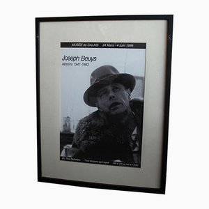 Póster de la exposición Joseph Beuys 1984 - Musée de Calais, 1984