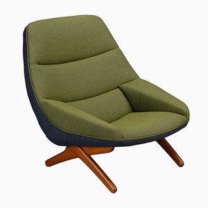 Poltrona modello ML-91 di Illum Wikkelsø, Danimarca, anni '60