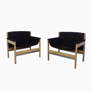 Set of Armchairs by Tito Agnoli for Cinova, 1950s