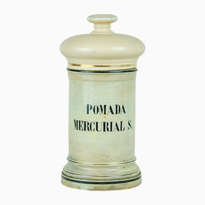 Unguento Mercurial S farmaceutico, bottiglia, anni '50