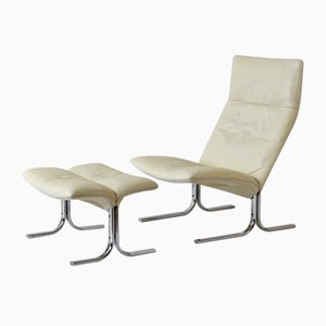 Set of Swiss Model DS 2030 Lounge Chairs by Hans Eichenberger for de Sede, 1970s