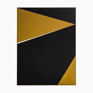 Large Oil Painting by Karl Brücher Henriksen, 1971