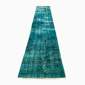 Tapis de Couloir Tribal Vintage en Laine Distressed, Turquie, Turquie