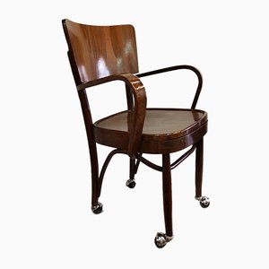 Sedia da scrivania vintage in stile Thonet