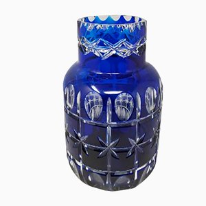 Vintage Italian Blue Vase by Creart, 1960s