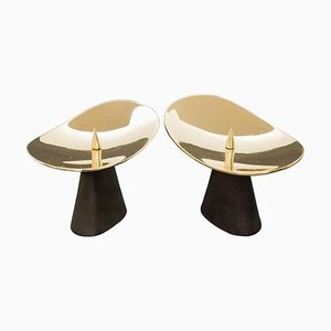 Candleholders by Carl Auböck, 2013, Set of 2