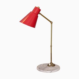 Italian Articulated Table Lamp Attributed to Stilux, 1950s