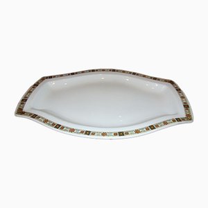 Plat Art Déco en Porcelaine de Ćmielów, 1930s