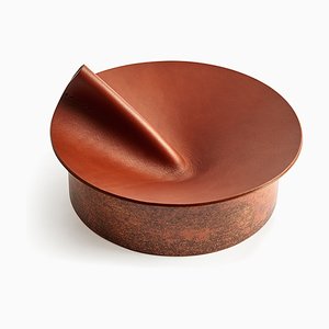 Small Brown Rotonda Container by Cara & Davide for Uniqka