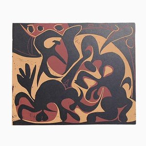 Pablo Picasso Linocut with Matador,1962