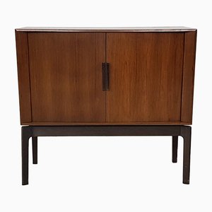 Meuble Audio Mid-Century avec Portes Coulissantes, 1960s