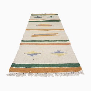 Tapis Vintage en Laine, Inde