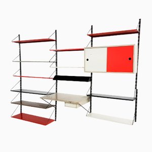 Dutch Modular Wall System by Tjerk Reijenga for Pilastro, 1950s