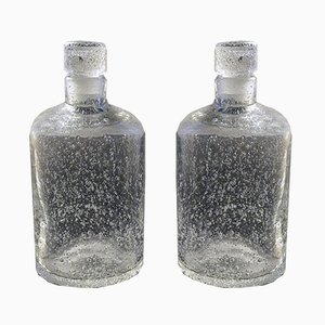 Vintage Bullé Bottles from Daum Nancy, Set of 2