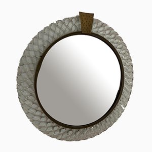 Italian Mirror by Carlo Scarpa for Venini, 1950s