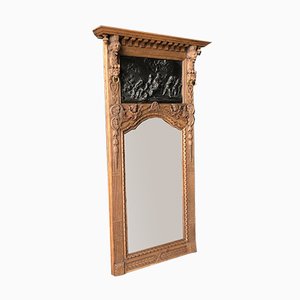 Carved Renaissance Mirror with Putti's
