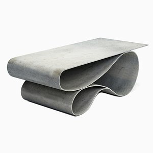 Whorl Coffee Table in Concrete Canvas by Neal Aronowitz