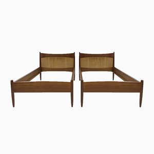 Struttura per letto in teak di Børge Mogensen, anni '50, set di 2