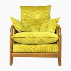 Gelber Vintage Sessel von Cinitique