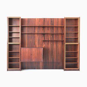 Danish Rosewood Wall Unit by Poul Cadovius for Cado, 1960s