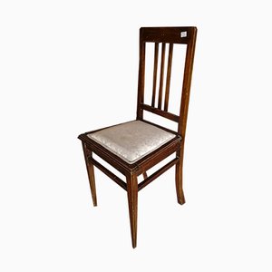 Italian Mahogany Dining Chair, 1930s