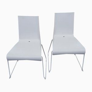 Set of Vintage Stackable Plastic Indoor and Outdoor Chairs by Raunkjaer for Skagerak