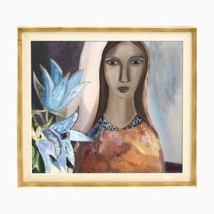 Gemälde Öl auf Leinwand von Josef José, 1960er