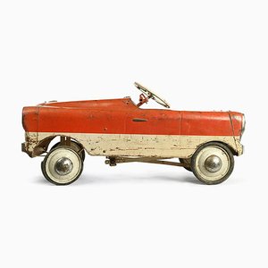 Red and White Children's Car, 1920s