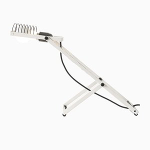 Italian Sintesi White Table Lamp by Ernesto Gismondi for Artemide, 1970s