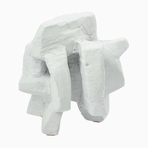 Chalk White Abstract Sculpture 2 di Bryan Blow, anni '30