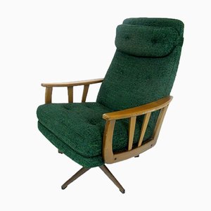 Swedish Swivel Lounge Chair, 1950s