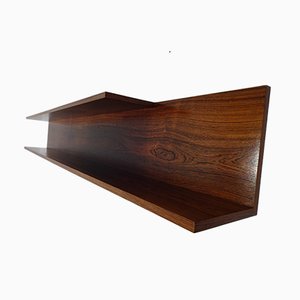 Large Mid-Century Danish Rosewood Shelf, 1960s