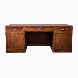 Large Antique Desk Attributed to Adolf Loos for FO Schmidt