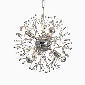 Lustre Sputnik en Chrome, 1960s