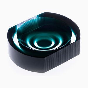 Iride Cut Ashtray by Federico Peri for Purho Murano