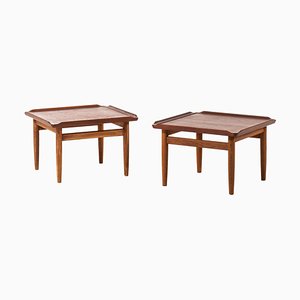 Side Tables by Kurt Østervig for Jason Møbler, Denmark, 1950s, Set of 2