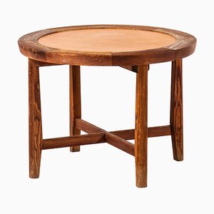 Side Table in the Style of Axel Einar Hjorth, Sweden, 1940s